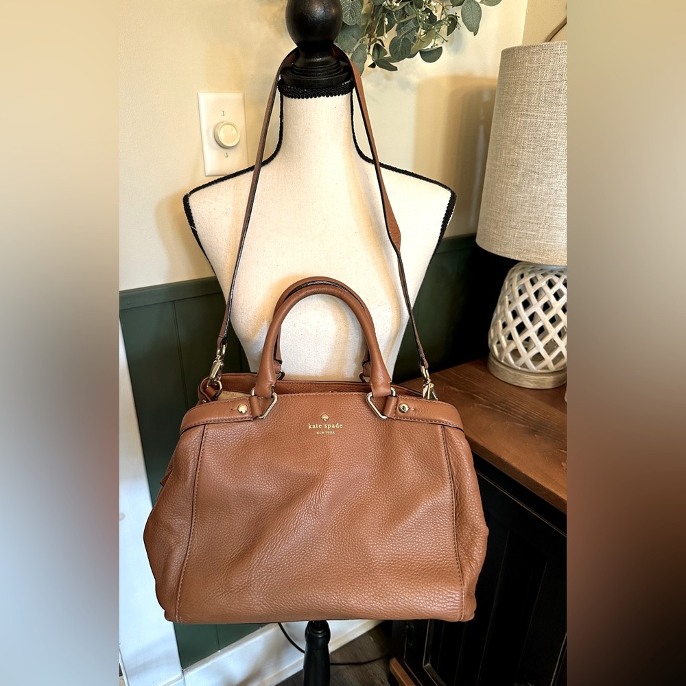 Kate Spade Hamilton Heights Sloan Satchel Warm Gingerbread